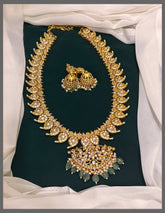 Beautiful Mango Haram With Pearl - NH00193